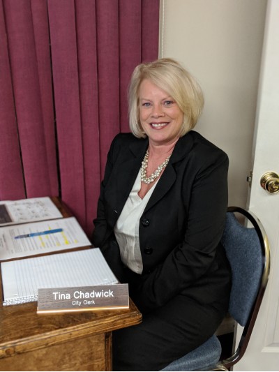 City Clerk Tina Chadwick